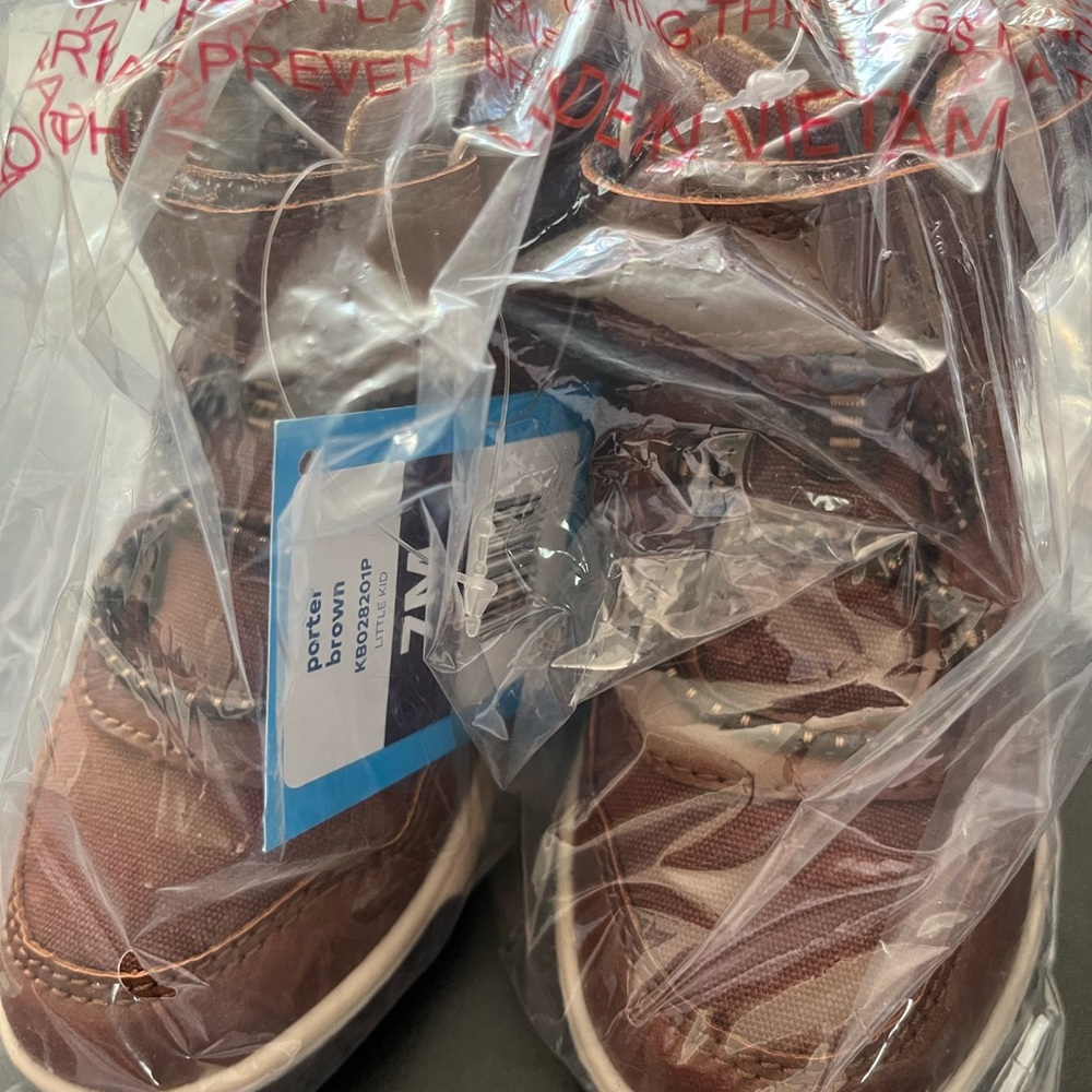 Stride Rite Porter kids boots brown